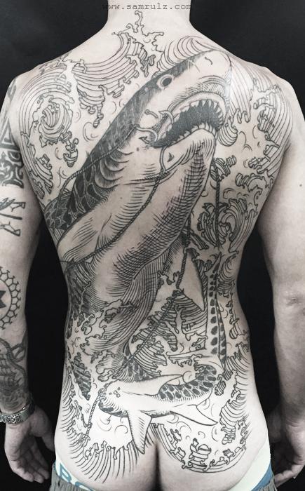 Tattoos - Tiger shark - 114385